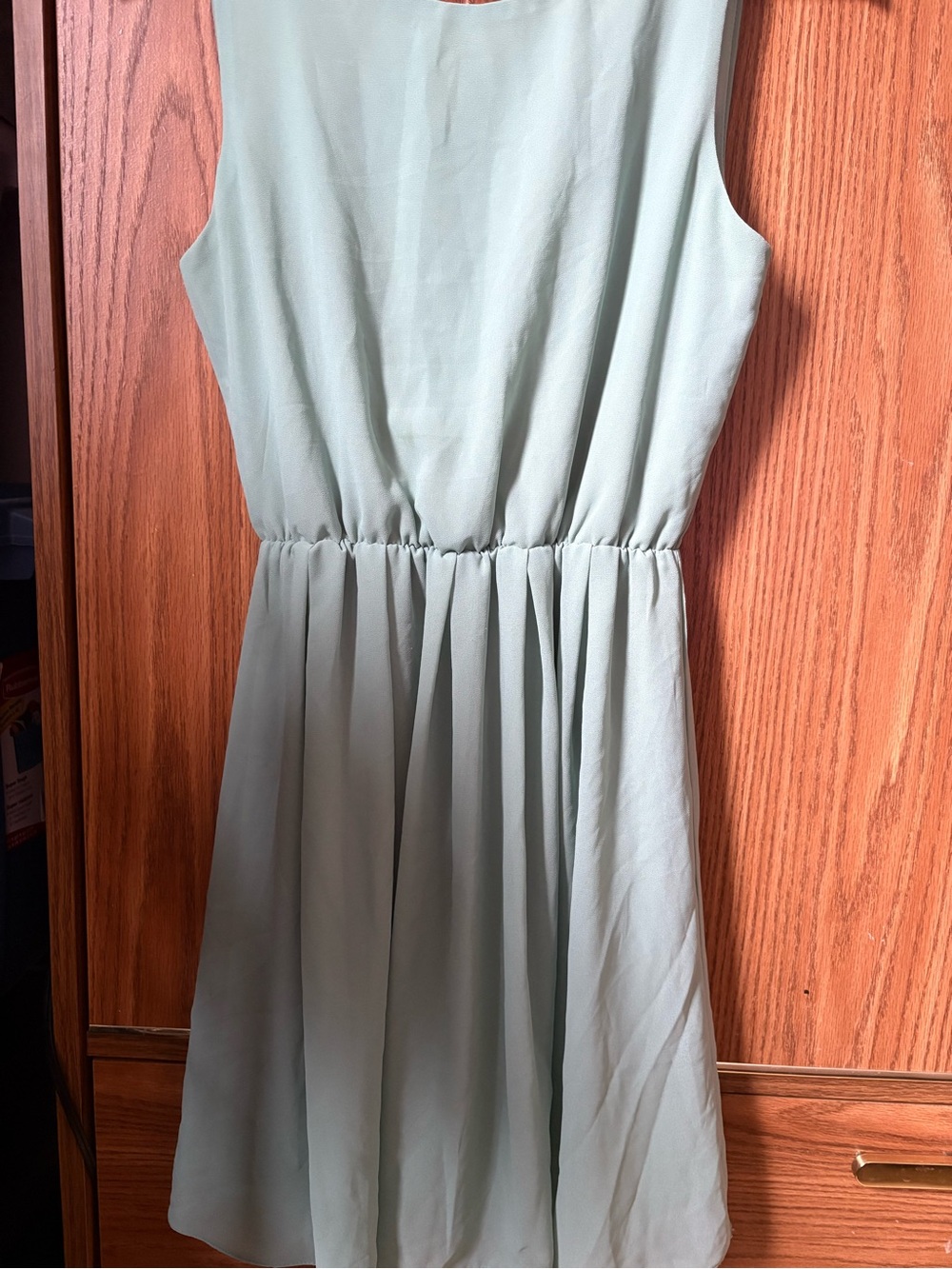 Alythea Mint Green Sleeveless Dress